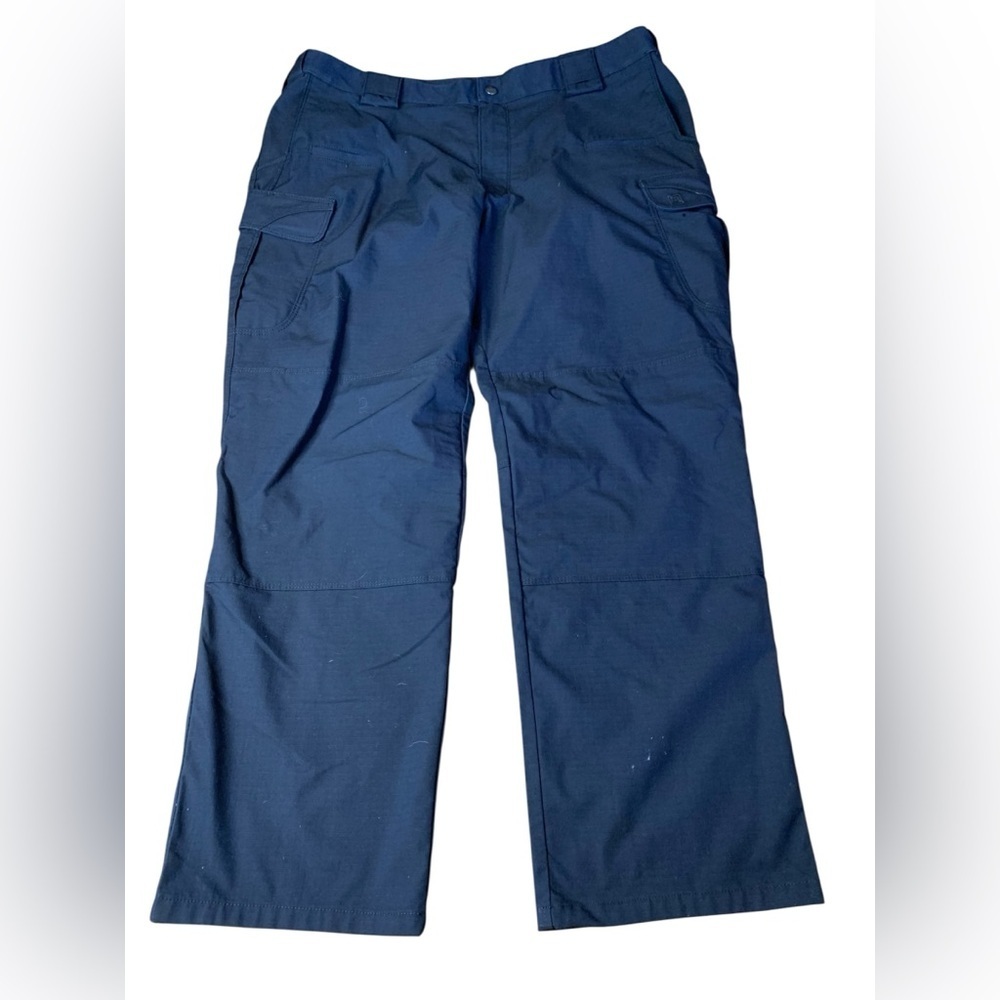 5.11 Tactical Stryke Pants Dark Navy 40x30 Ripstop Cargo Workwear